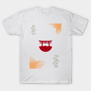Japanese abstract Kids T-Shirt T-Shirt
